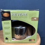 Nib Vtg Revere Ware Copper Bottom Stainless 6 Cup Whistling Tea Kettle 3511217 New. Price: $94.99.