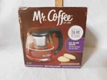Mr. Coffee Tea Pot Glass Decanter Modern Design Brew Steep 1.2 Quart Zen New. Price: $24.99.