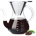 Unbreakable - Pour Over Coffee Maker With Double Stainless Filter 27 Fl White New. Price: $39.51.