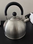 Elitra Home Stainless Steel Whistling Kettle Tea Pot - 2.5 Liter Capacity Open. Price: $19.00.