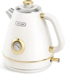 Retro Pearl White Electric Kettle - 1.7L, Fast Boiling, Stainless Steel New. Price: $81.99.