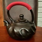 Rare Dr. Mercola Healthy Chef Black Ceramic Cookware Tea Pot With Lid New. Price: $82.40.