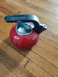 Kitchenaid Whistling Tea Kettle Pot 1.5 Quart Red Mid Century (see Discription) Used. Price: $8.55.