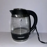 Chefman Custom-temp 1.8L Electric Tea Kettle With Infuser Used And Tested. Price: $22.00.