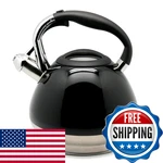 Creative Home 3.5 Quart Whistling Tea Kettle For Stovetop, Food Grade Stainless New. Price: $50.99.