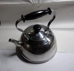 Copco Stainless Steel Whistling Tea Kettle Used. Price: $22.00.