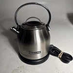 Kitchenaid 1.25 Electric Water Kettle Stainless Steel KEK1222SX Auto Shut Off Used. Price: $49.99.