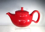 Chantal Cherry Red Tea Pot Ceramic 3 Cup 92-TP22G 2006 Dishwasher Safe Used. Price: $20.00.