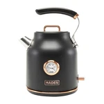 Haden Dorset 1.7 Liter Electric Water Kettle W/ 360-DEGREE Base, Black & Copper New. Price: $89.99.