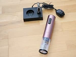 Secura Rose Gold Electric Wine Opener KP1-36N2 W/ Charger Base And Foil Cutter Used. Price: $17.00.