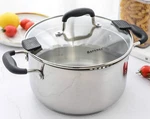 Rorence Stainless Steel With Lid: 6 Quart Pasta Two New. Price: $60.93.