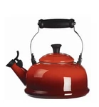 Creuset Red Whistling Kettle With Black Handle 1.7QT Cerise New. Price: $99.00.