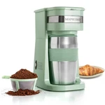 Mixpresso Green Personal Single Serve Coffee Maker With Oz, New. Price: $46.99.