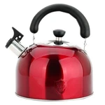 Maxcook 3.75 QUART/4L Whistling Tea Kettle,stainless Steel 3.8 Quarts, Red New. Price: $57.11.