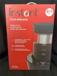 &+ Instant Cold Brewer Coffee And Iced Tea 32OZ CBCM-1000 New. Price: $53.10.