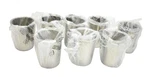 8 Pc 5X6 Winco Bam 1.25 Qt. Bain Marie Pot Round Mirrored Finish Stainless Steel New. Price: $69.99.