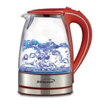 Brentwood Appl. KT-1900R 1.7L Cordless Tempered-glass Electric Kettle (red) New. Price: $41.76.