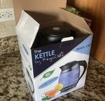 Mega Chef Electric Kettle Stainless Steel 1.8LITER Led Light Bpa Free Used. Price: $15.00.
