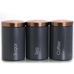Megachef MC-311G Essential Kitchen Storage Piece Sugar Coffee And Tea New. Price: $39.35.