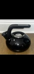 Kitchenaid 2 Qt Whistling Kettle Stainless Steel & Black Enamel Teapot Used. Price: $19.99.