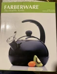 Farberware Luna Whistling Stovetop 2.5 Qt Tea Kettle Pot - Black New. Price: $29.99.