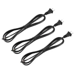 3 Pack 6 Feet Lamp SPT-2 18AWG Ul Listed Power Wire Black New. Price: $14.31.