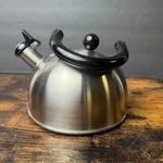 Vintage Copco Tea Kettle Tucker Brushed Stainless Steel 1.5-QUART 2004 Used. Price: $19.99.