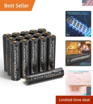 Eco-friendly 16 Pack 1100MAH Rechargeable Aaa Batteries For Sustainable Use New. Price: $30.14.