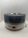 Magic Chef 470 Electric Food Dehydrator Jerky Maker With 5 Trays # Open. Price: $50.00.