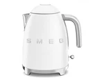 Smeg 50'S Retro Style 7 Cup Electric Water Kettle - White (KLF03WHUS) For. Price: $70.00.