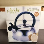 Primula PTK-6525 Stainless Steel Whistling Tea Kettle 2.5 Qt. Capacity New. Price: $9.99.