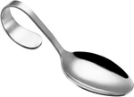 Luxshiny Stainless Steel Curved Handle Serving Spoon For Buffet Special Even New. Price: $14.00.