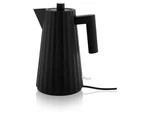Alessi Pliss MDL06B - Electric Kettle In Thermoplastic 57.5 Fl Oz, Black Open. Price: $115.00.