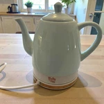 Pinky Up Noelle Ceramic Electric Tea Kettle 1.5L Mint Green Gooseneck 1000W Test Used. Price: $50.70.