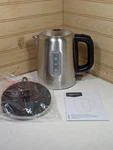 Amazonbasics Stainless Steel Electric Tea Water Kettle 1 B072DWYBL7 New Open. Price: $16.50.
