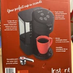 New Instant Solo 2-IN-1 Single Serve K-cup Quick Coffee Maker 8 10 Or 12OZ Cups. Price: $37.99.