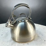 Kitchenaid Whistling Tea Kettle 2 Qt Stainless Cookware Stay Cool Handle Used. Price: $23.95.