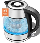 Chefman Custom-temp 1.8L Electric Tea Kettle With Infuser New. Price: $60.00.