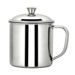 Stainless Steel Cup With Lid Handle, 18.6OZ Shatterproof Water Coffee... New. Price: $23.93.