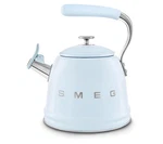 Smeg 2.4QT Retro Whistling Tea Kettle Stainless Steel Pastel Blue New. Price: $145.80.