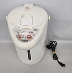 Tiger PDA-B380 3.8L Floral Pink Electric Water Boiler Warmer Tested Works Large Used. Price: $69.95.