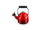 Creuset 1.3 Quart Cerise Stovetop Kettle Carbon Steel Whistle Teapot New. Price: $81.79.