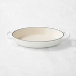 Le Creuset Oval Gratin Baker, Cast Iron-williams Sonoma 34424 New. Price: $197.99.