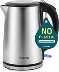 Cosori Electric Kettle, Cool-touch Double Wall Stainless Steel Insulated, Automa New. Price: $61.18.