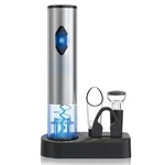 Circle Joy With Charging Base, 5-IN-1 Battery Operated Wine Set Silver New. Price: $31.18.