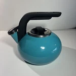 Kitchenaid 1.5 Qt Whistling Kettle Stainless Steel Stovetop Teapot Used. Price: $13.49.