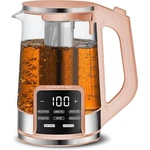 Cordless Electric Kettle W/ Infuser Touchscreen Control 1.7L Tea Coffee New. Price: $143.98.