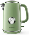 1.8L Stainless Steel Electric Kettle With Temperature Gauge & Auto Shut-off New. Price: $99.99.