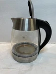 Chefman RJ11-17-STI 1.8L Electric Glass Kettle W/ Diffuser No Base Used. Price: $15.07.