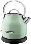 Brand New Kitchenaid KEK1222PT 1.25 Liter Corded Electric Tea Kettle, Pistachio. Price: $99.99.